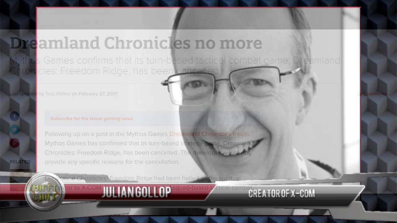 Matt Chat 340: Julian Gollop on Apocalypse and More