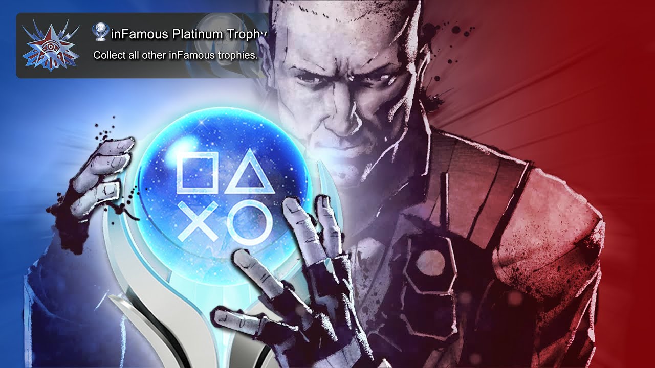 Infamous PLATINUM Trophy was a ROLLERCOASTER
