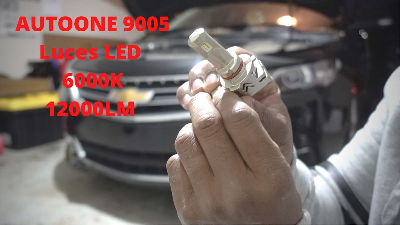 Como Instalar LEDs AutoOne 9005 en un 2017 Chevy Impala
