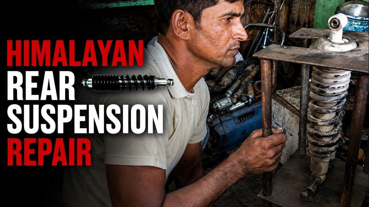 Himalayan Rear Suspension Repair Secrets Nobody Tells You | Himalayan Rear Suspension Repair