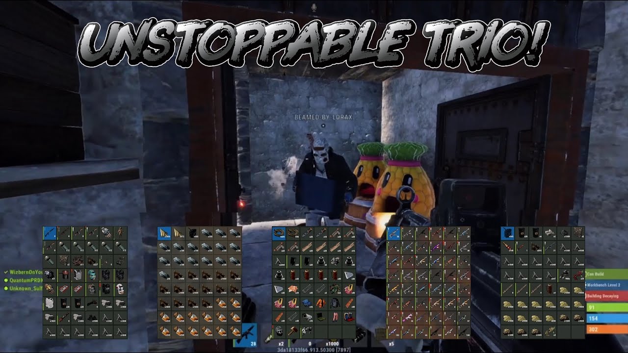 НЕУДЕРЖИМОЕ ТРИО! - Rust Console