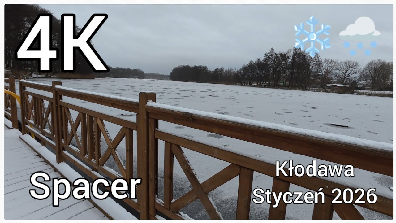 Spacer dookoła jeziora w Kłodawie - styczeń 2026