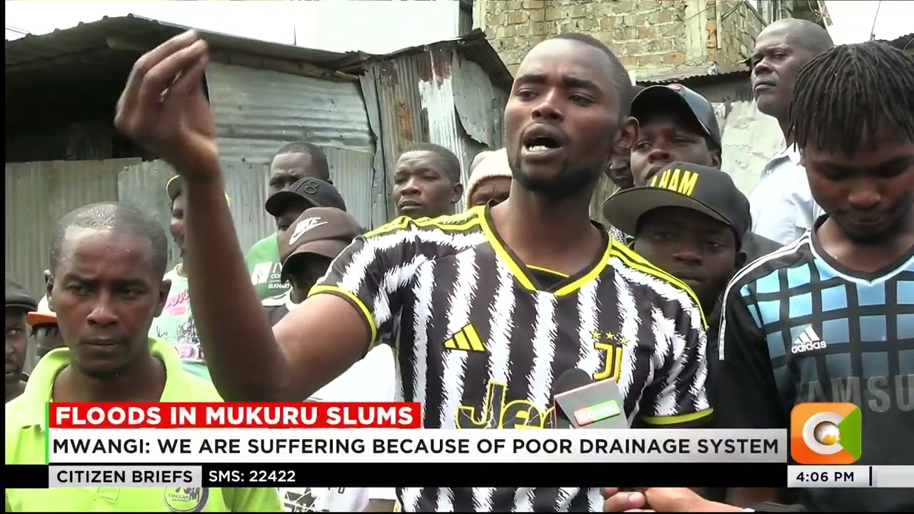 Over 500 families affected as floods and sewage hit Mukuru Kwa Reuben