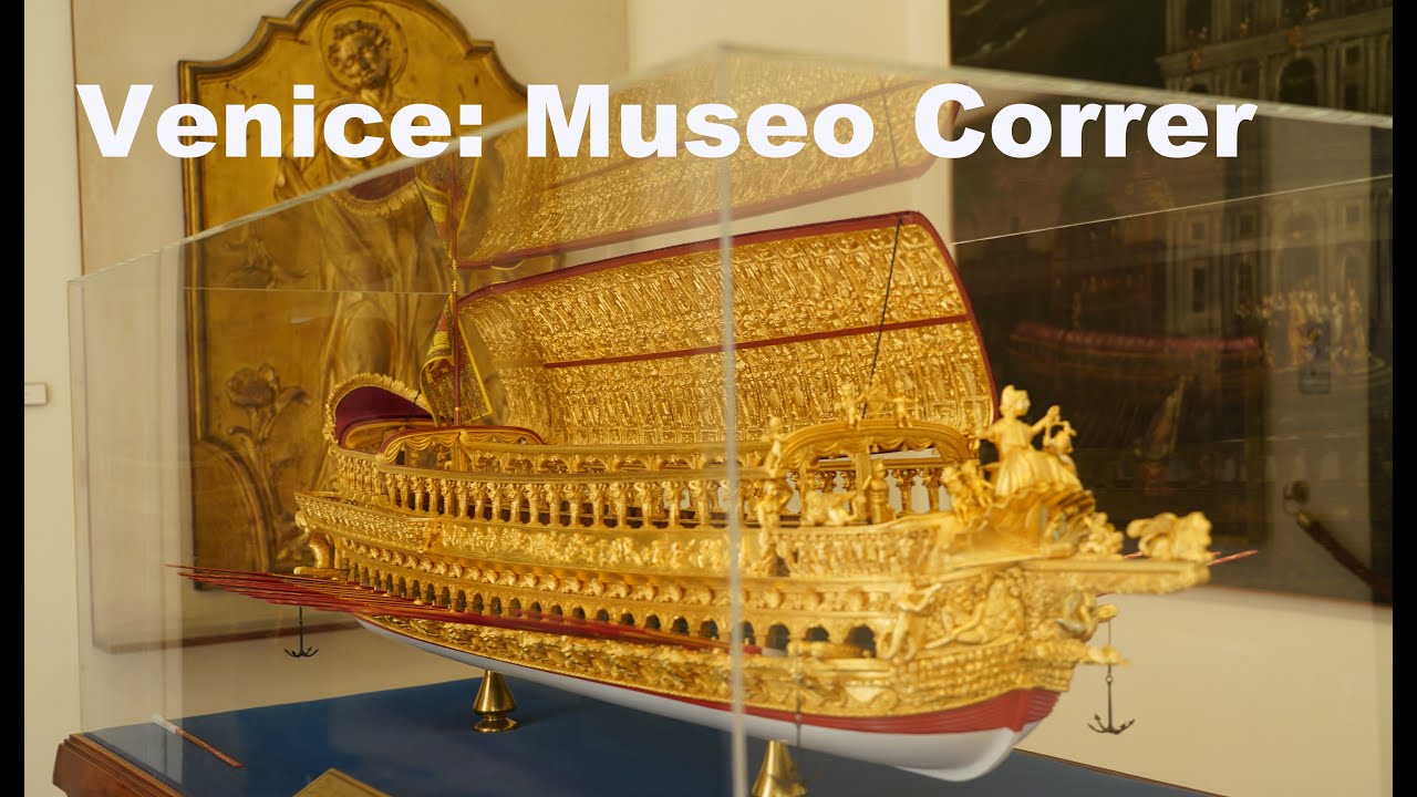 Venice: Museo Correr, Museo Archeologico, and Libreria Sansoviniana in 4k