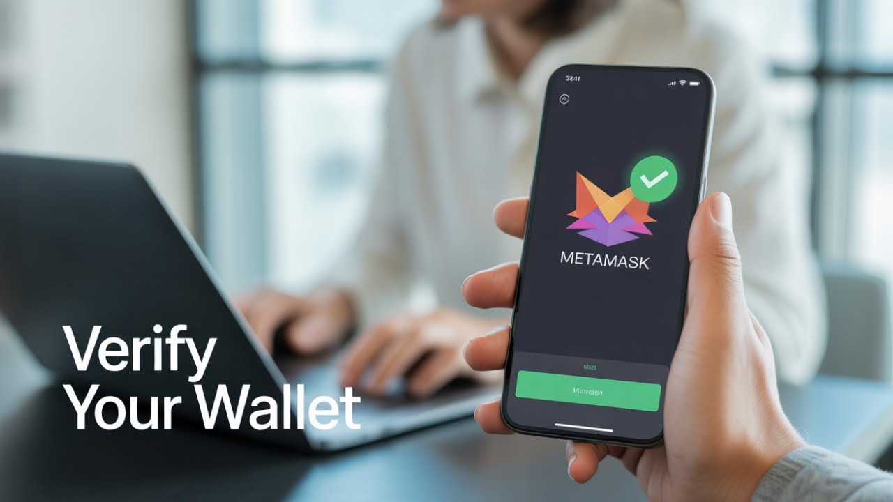 Как подтвердить учетную запись кошелька MetaMask