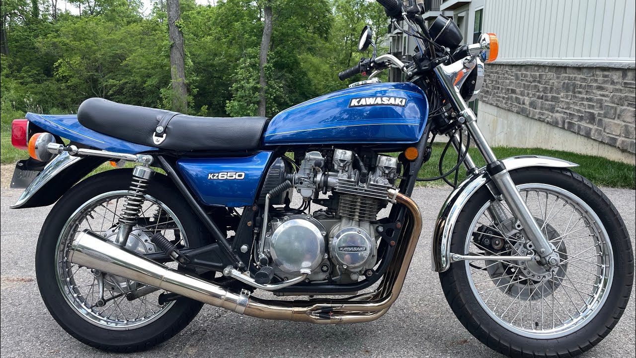 1978 KZ650 Delkevic Exhaust