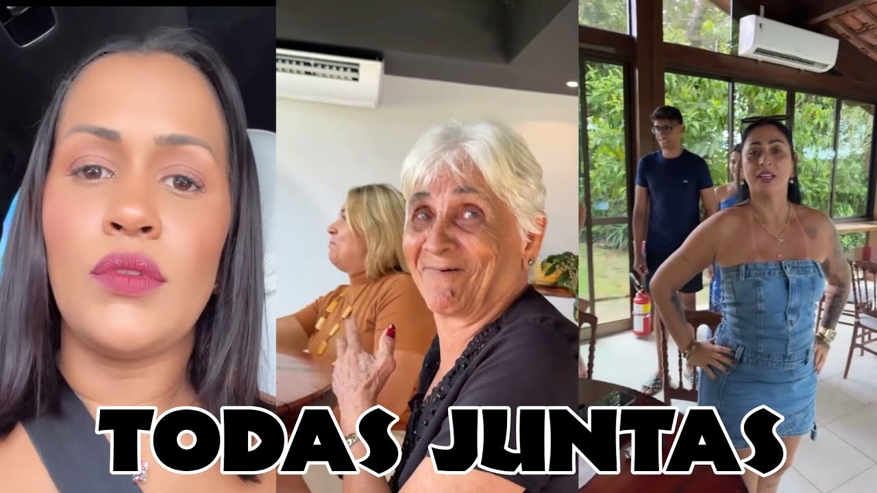 GICELY🌹FAZ UMA FESTA DE DIA DAS MÃES❤️COM TODAS AS MÃES DA FAMÍLIA DELA🙏🏻E DE LÉO DO COQUE