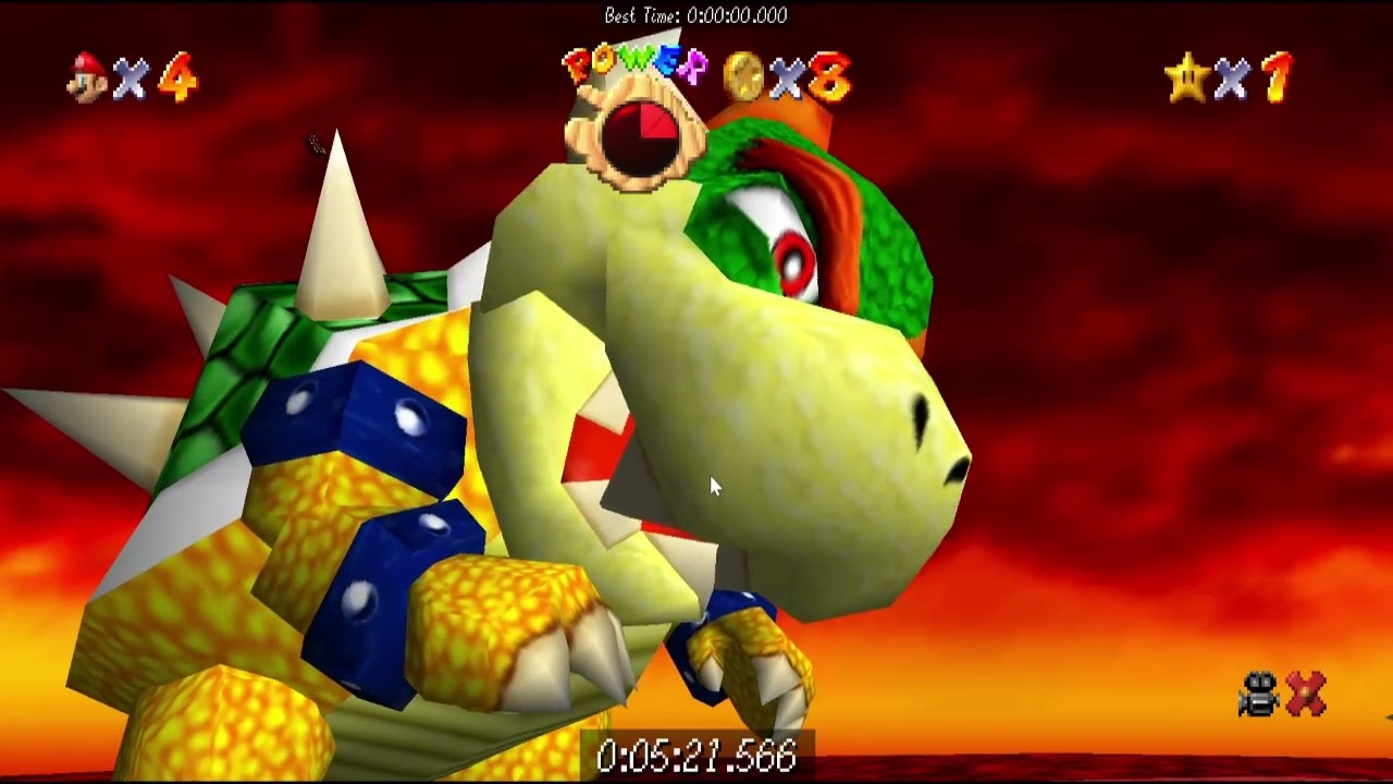 Super Mario 64 (CoopDX) ~ 1 Star in 9:15 (KEYBOARD)
