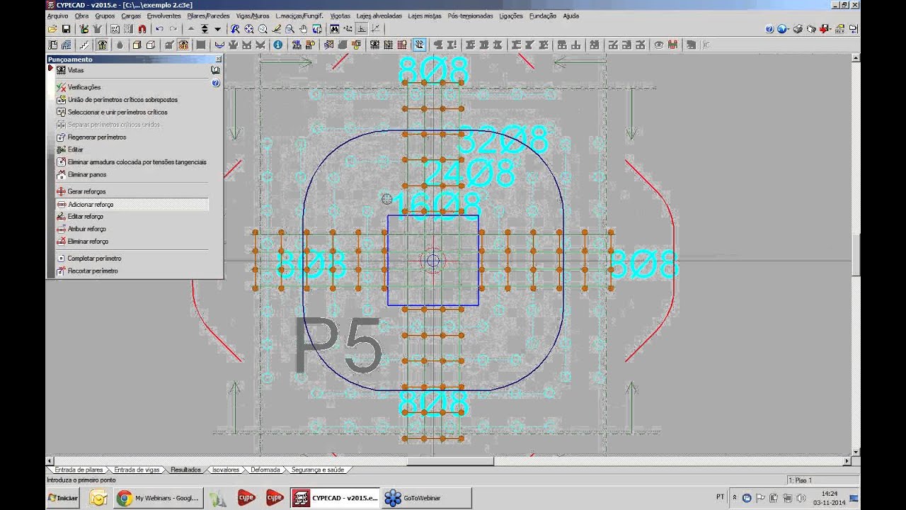 Webinar CYPECAD Utilização avançada, Parte 1 - 2014-11-03