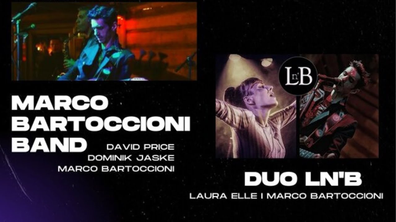 Duo Ln'B i Marco Bartoccioni Band | koncert w Bibliotece Ratuszowej