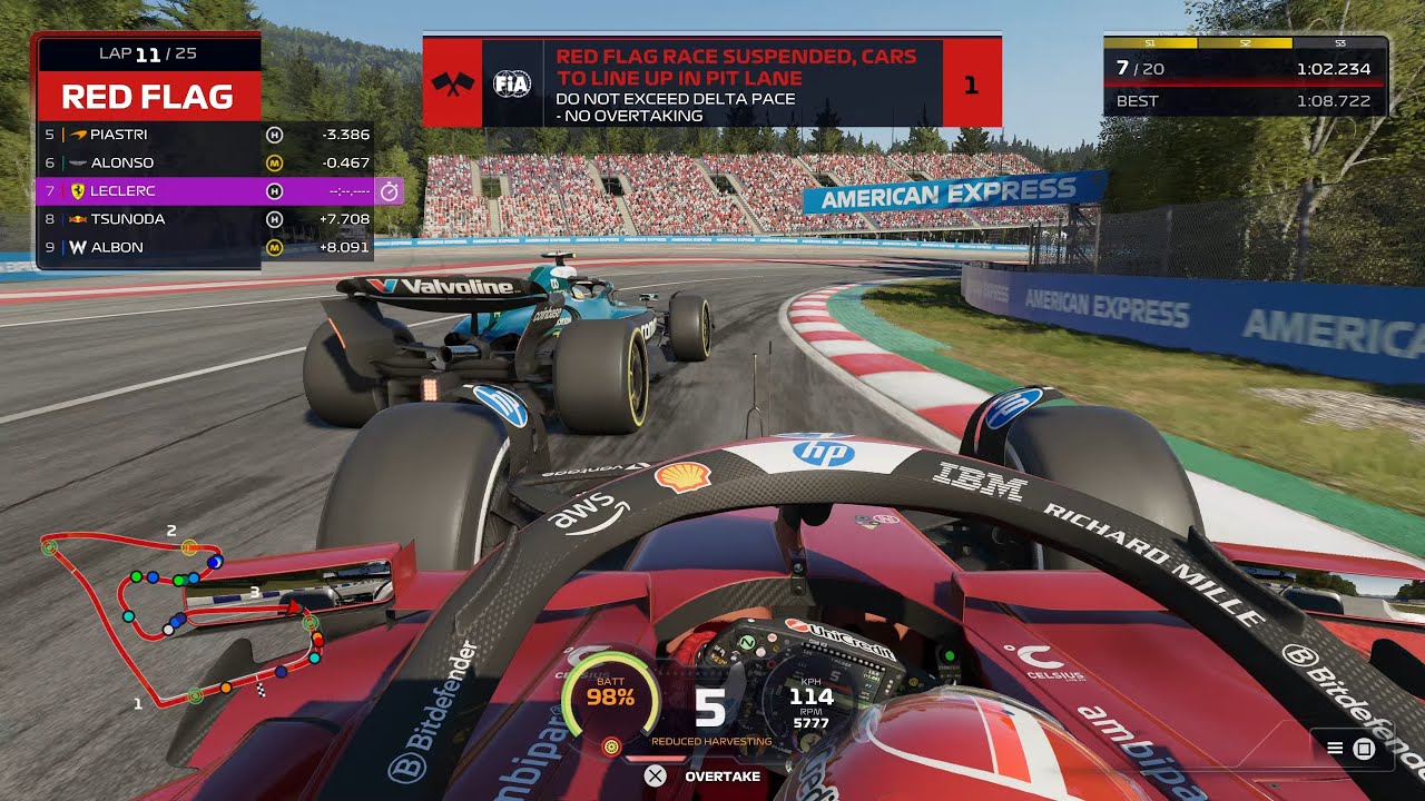 F1 25 | Spielberg | Ferrari SF-25 | Leclerc