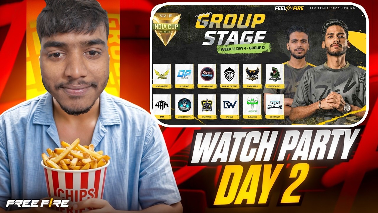 Watch Party TEZ FFMIC 2026 Spring | Group Stage - Week 1 | Day 2 #TEZ #FFMIC2026 #FeelThe Fire