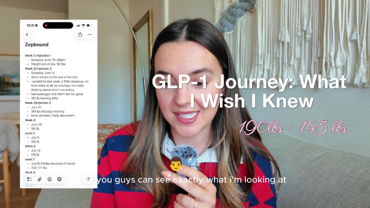 I Stopped Trying to Lose Weight: how GLP-1s actually fixed my relationship with food ✨