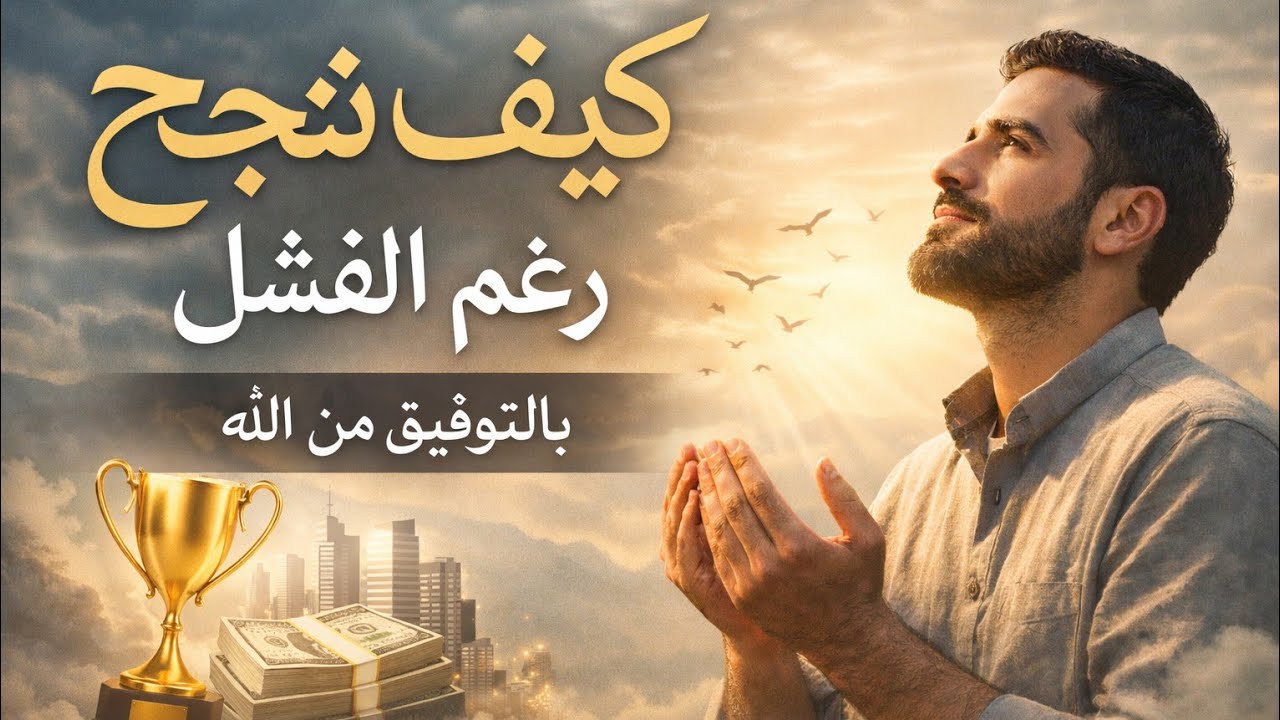 كيف تنجح رغم الفشل؟ | النجاح في الدنيا والآخرة