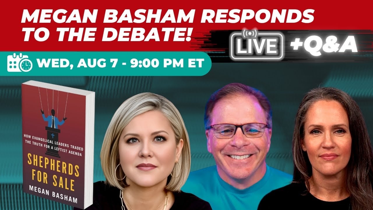 Megan Basham responds to the Debate about her new book 'Shepherds for Sale' w/ @CrossExamined