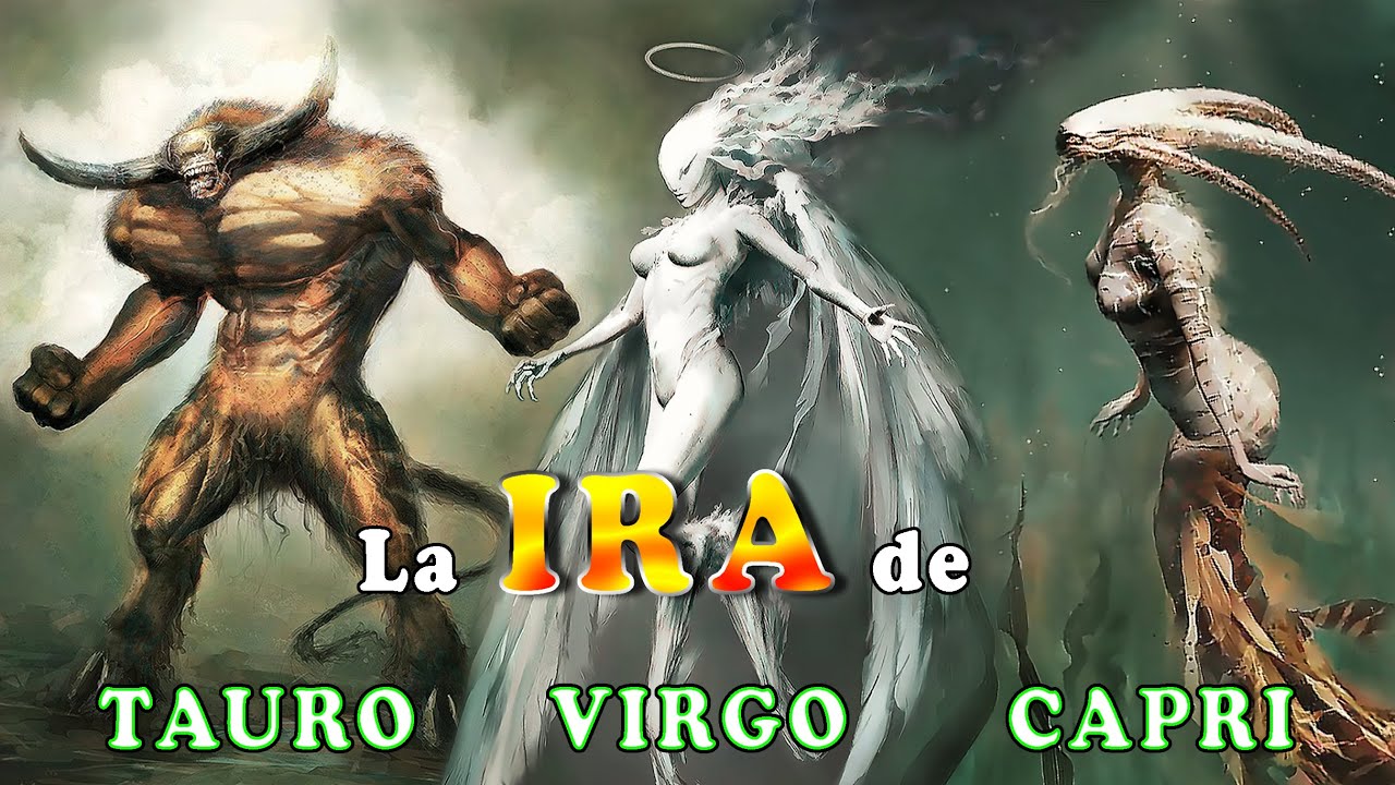 Así eres cuando te ENOJAS (Tauro, Virgo y Capricornio)