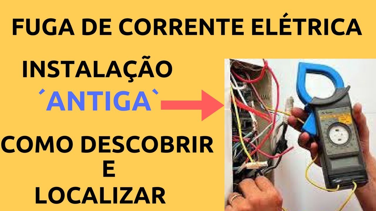🅾️ Localizar FUGA de CORRENTE em QDC sem DR-instalação antiga