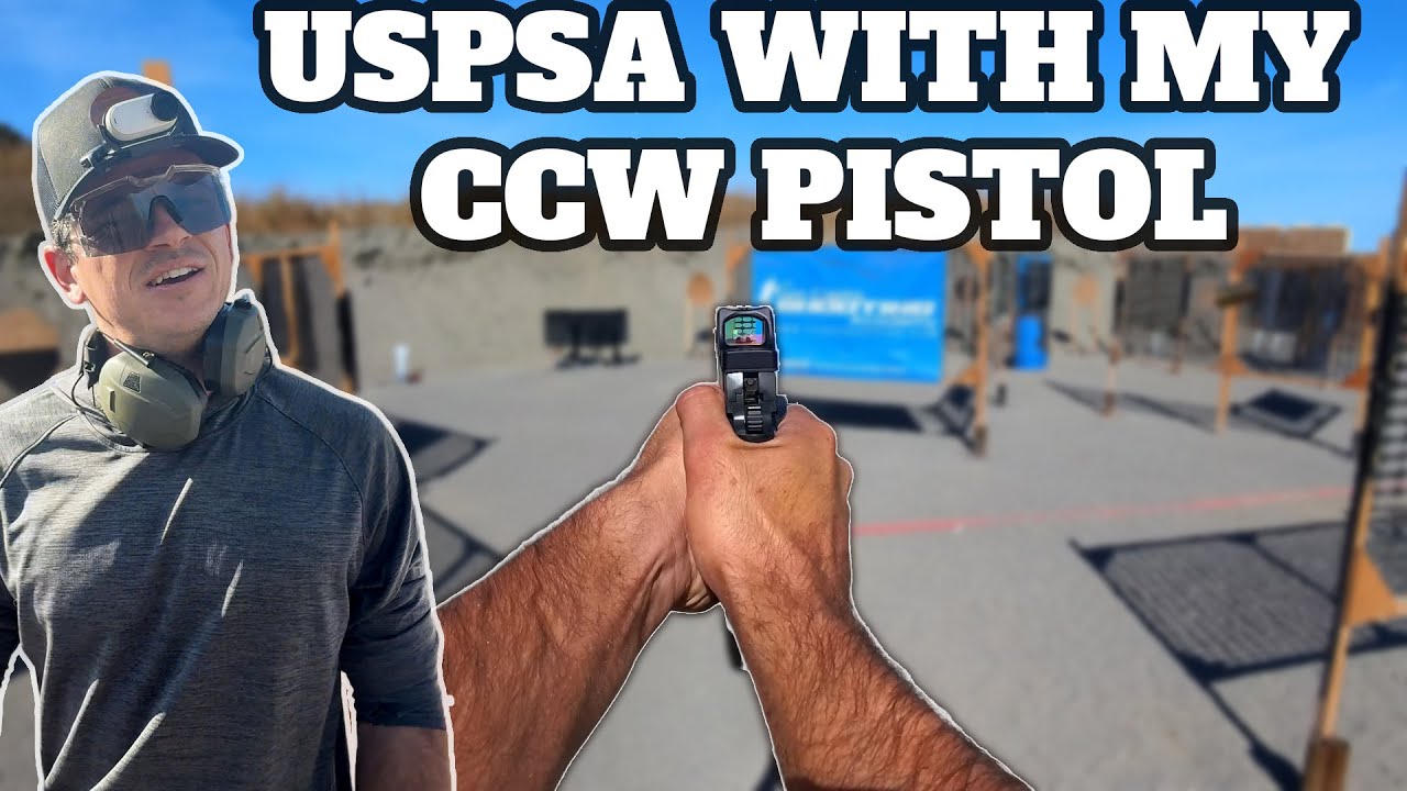 I SHOT MY STACCATO HD P4 IN A USPSA MATCH