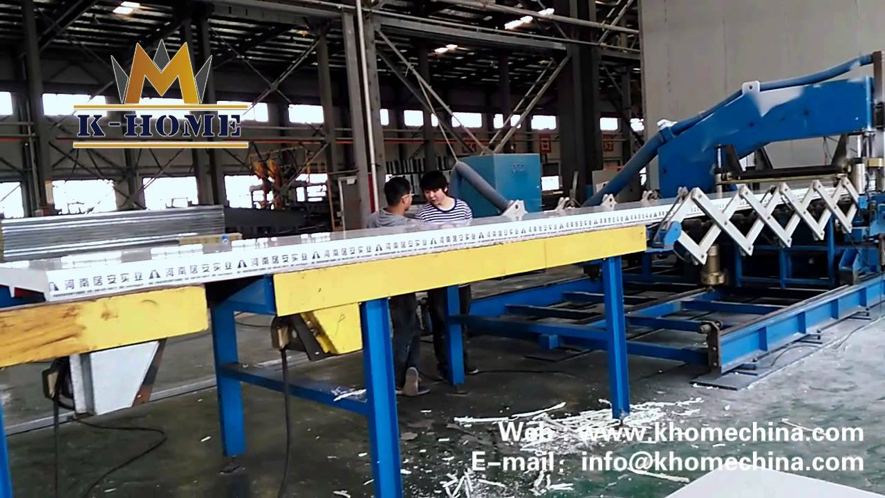 PUR PIR sandwich panel manufacturer factory from China-Henan Khome Steel Structure Co.,Ltd