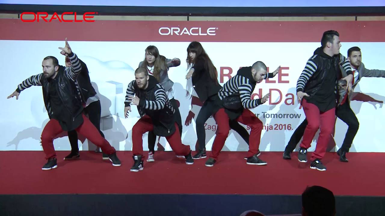 Oracle Cloud Day 2016 in Zagreb Croatia - Intro by Atomic Dance Factory