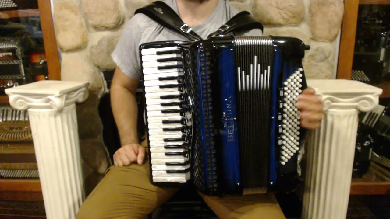 BELTSTUIV96MBS - Blue Shadow Beltuna Studio IV Piano Accordion LMMM 37 96 $6499