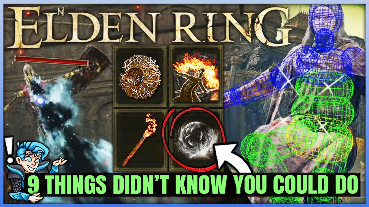9 More Secrets You Didn't Know About in Elden Ring - OP Hidden Tear & Secret Attack - Tips & Tricks!