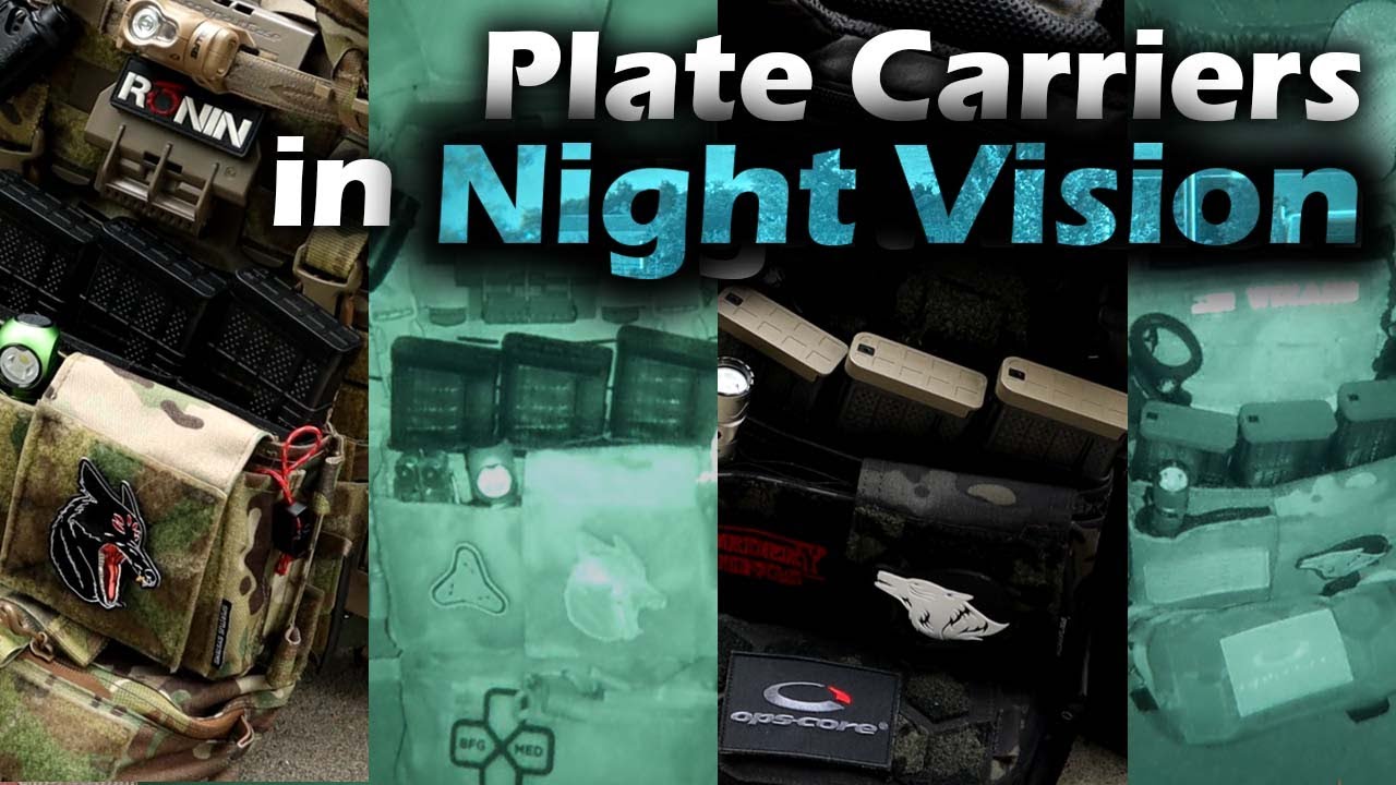 Plate Carriers under Night Vision - Why color patterns don't matter