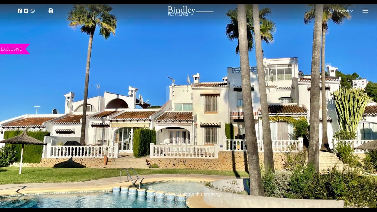 Beautiful House for sale in Moraira, Costa Blanca, Spain.