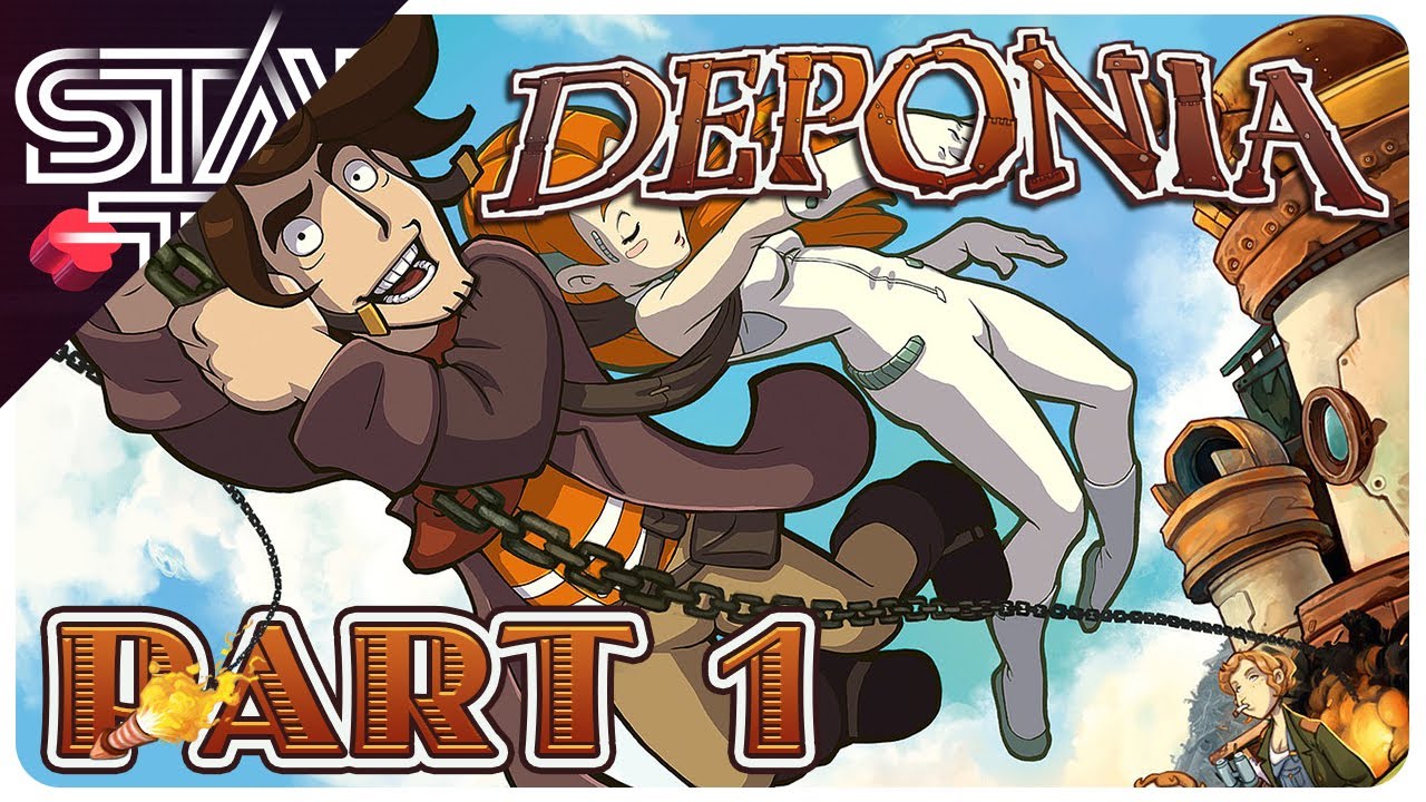 Deponia | The Escape Plan Begins in Kuvaq - Part 1