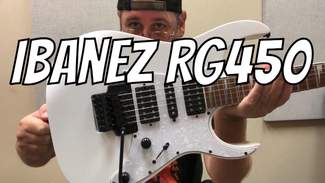 Prezentacja Ibanez RG450 w kolorze białym