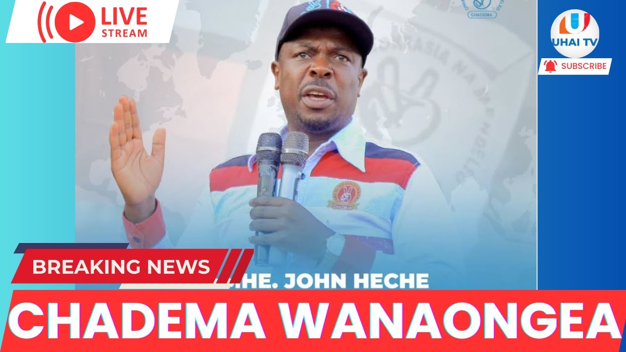 🔴🅻🅸🆅🅴: JOHN HECHE ANAUNGURUMA MUDA HUU