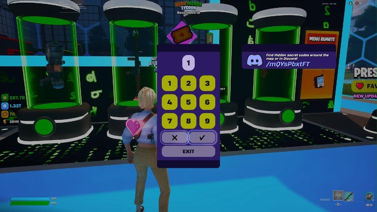 Fortnite - Hero Merge Tycoon x2 Ticket Code