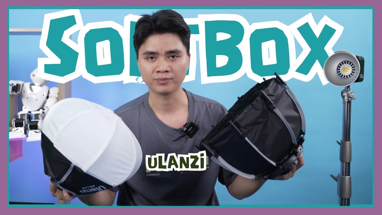 Chọn softbox phù hợp với đèn Ulanzi 40W mini