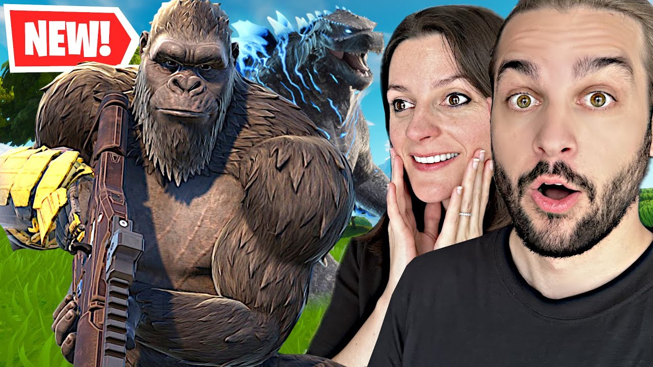 GODZILLA VS KONG SUR FORTNITE !