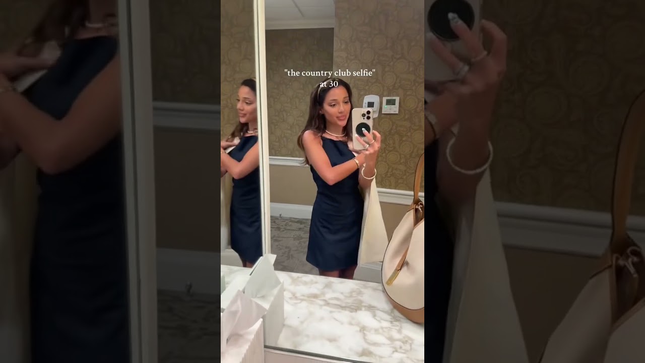 the country club selfie | gabriella demartino