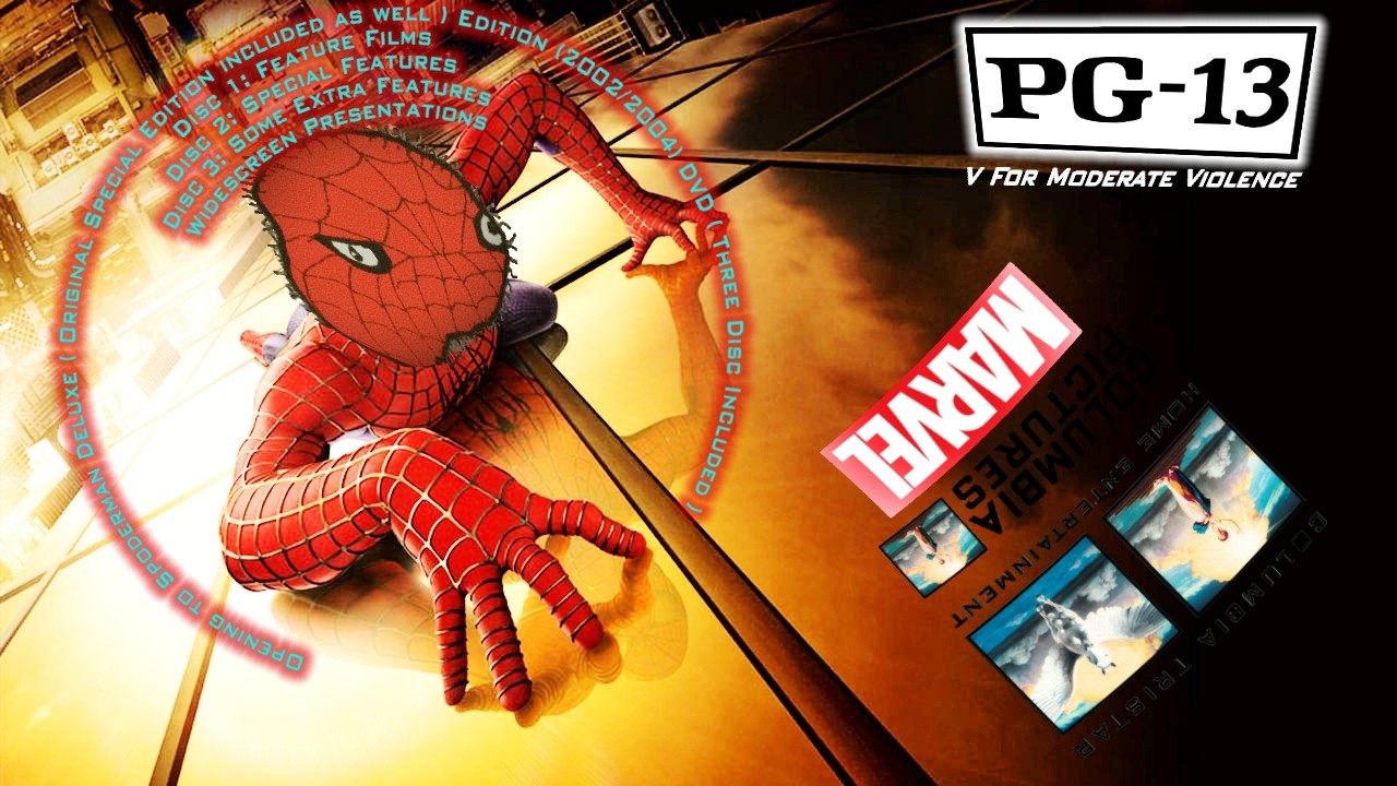 Opening To Spider Man Special Deluxe Edition ( 2002/2004 ) DVD ( Three Disc Included )