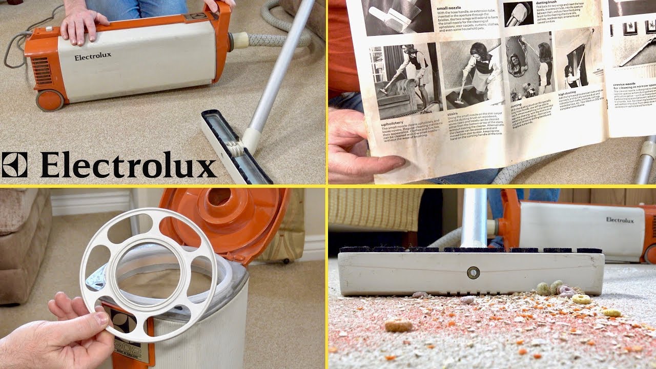 Vintage Electrolux 302 Cylinder Vacuum Cleaner Unboxing & First Look