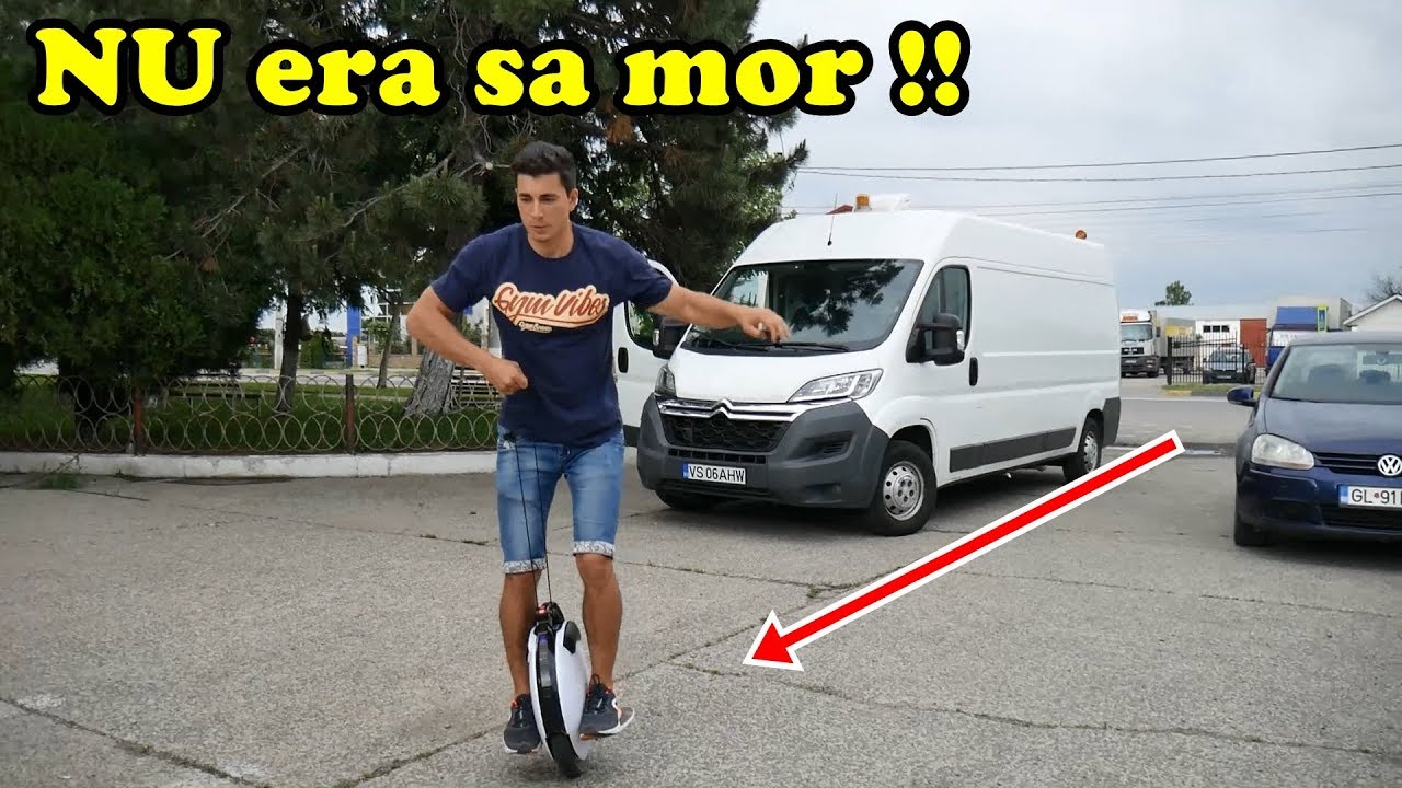 Prima oară &icirc;n viața mea pe un MONOCICLU ELECTRIC