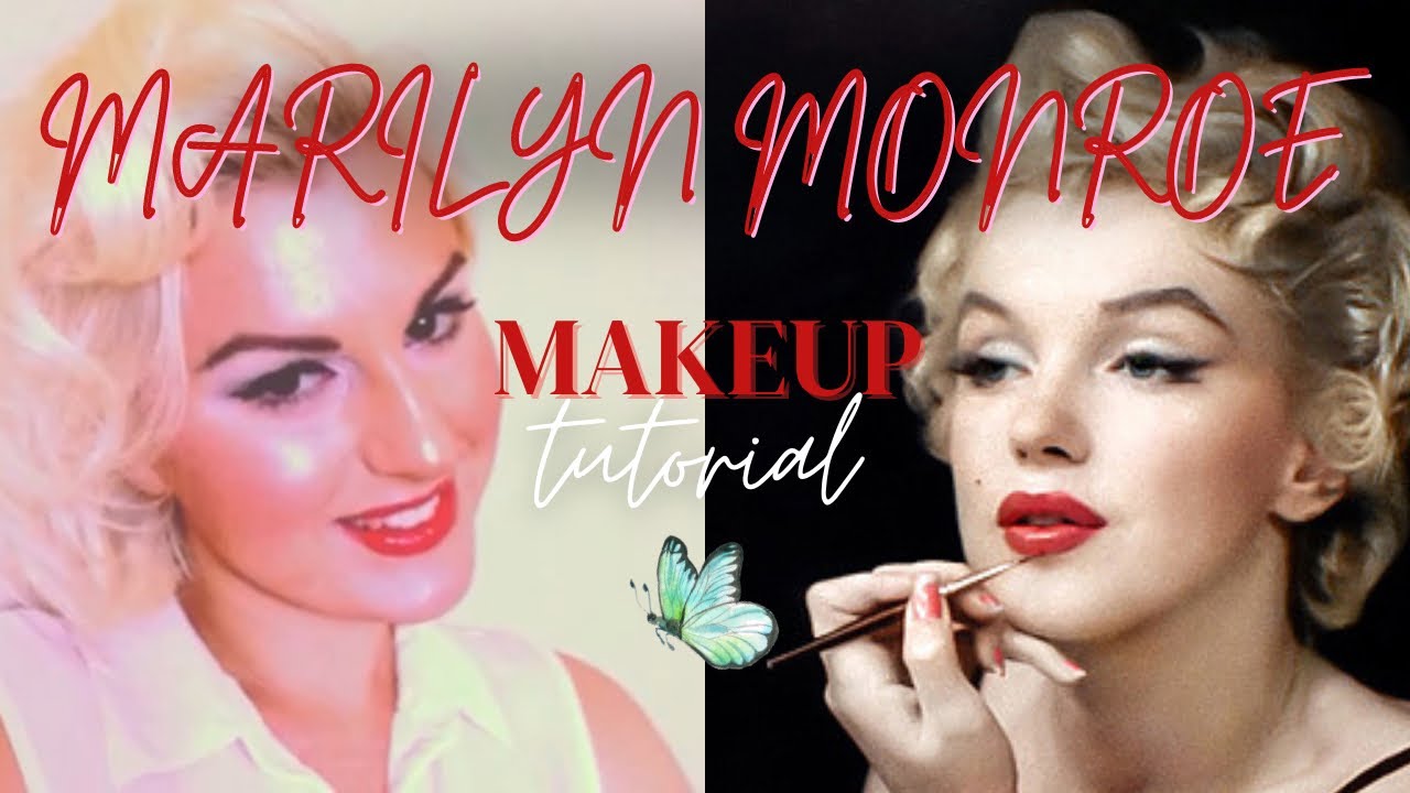 Marilyn Monroe makeup tutorial