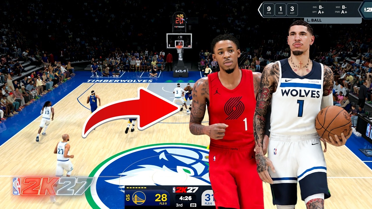 ДЕМОНСТРАЦИЯ PROPLAY В NBA 2K27 &mdash; ЭТО ПРОСТО БЕЗУМИЕ! (ОФИЦИАЛЬНЫЙ ГЕЙМПЛЕЙ)