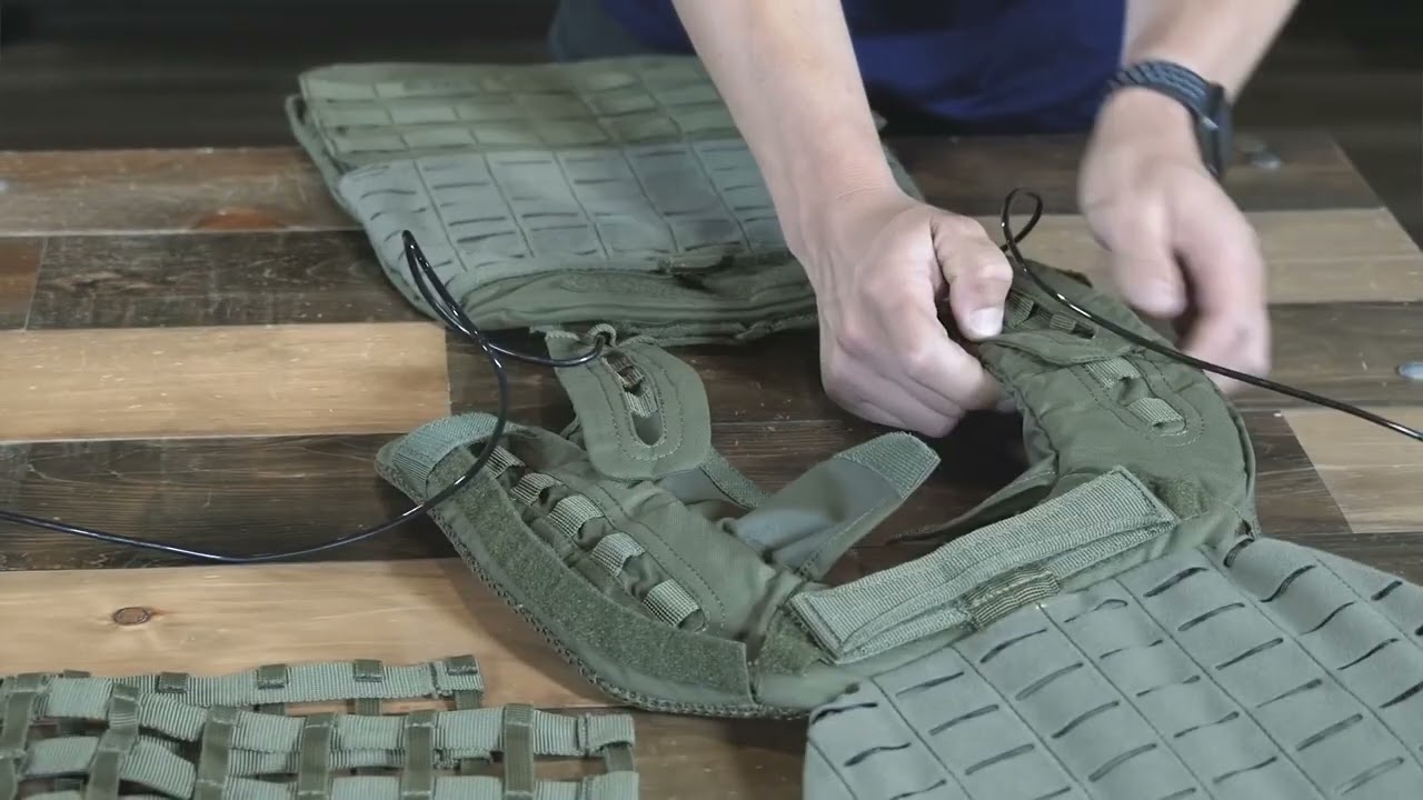 5.11 TACTEC Plate Carrier Tactical Vest - How to Adjust with Andy Stumpf