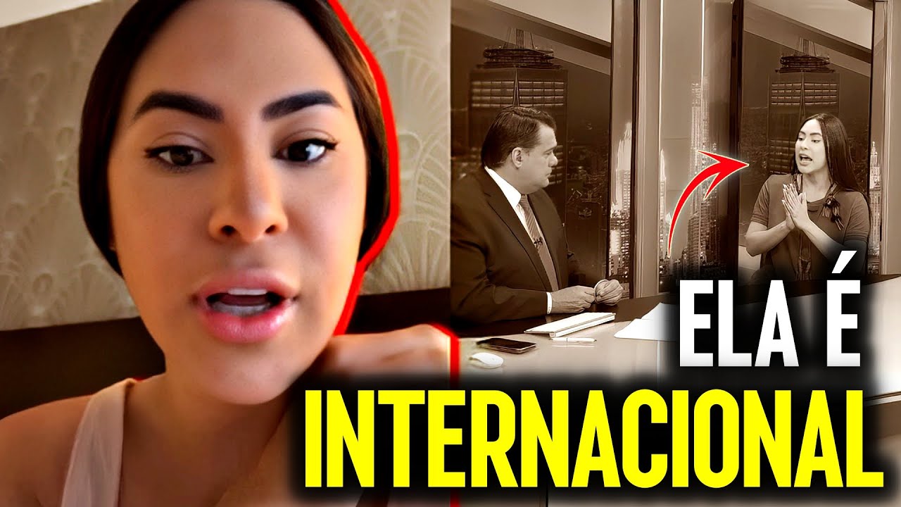 INTERNACIONAL! ISABELLE DÁ ENTREVISTA NOS ESTADOS UNIDOS