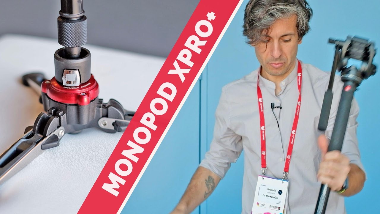 RECENSIONE Manfrotto Monopod XPRO+ con Testa Video Fluida