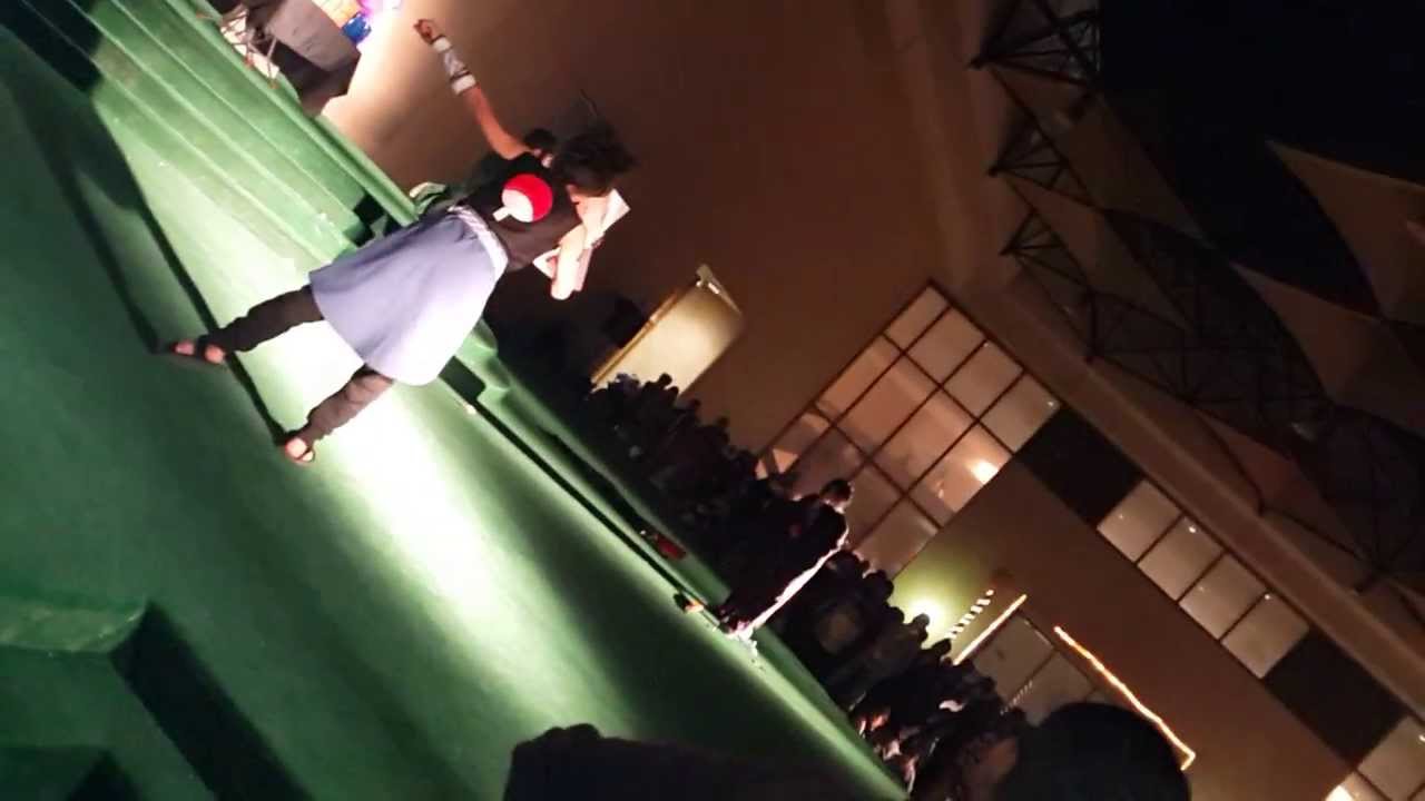 Itachi vs Sasuke cosplay show