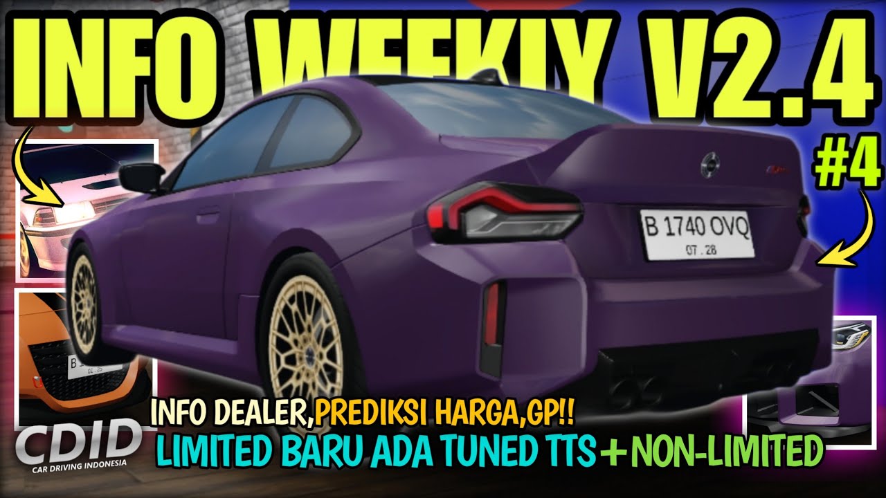 NEW LIMITED CARS, TUNED TTS INFO UPDATE WEEKLY #4 ARRIVES TODAY + NON-LIMITED | CDID Roblox Part 8