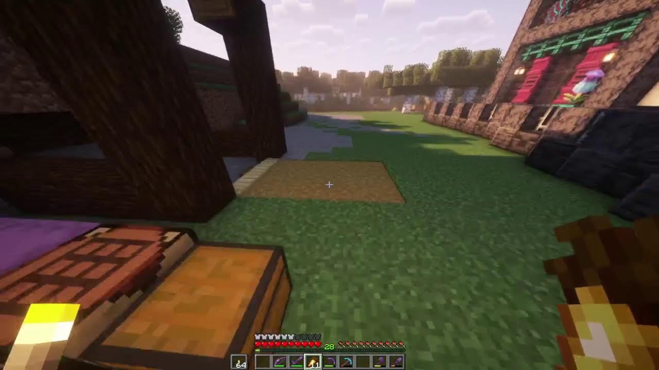 Minecraft Java with Shaders #86 Interior design