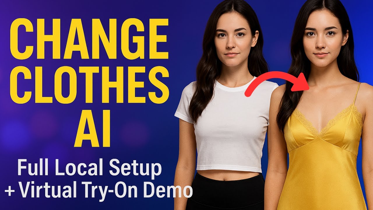 Install Change Clothes AI on Windows | Full Local Setup + Virtual Try-On Demo