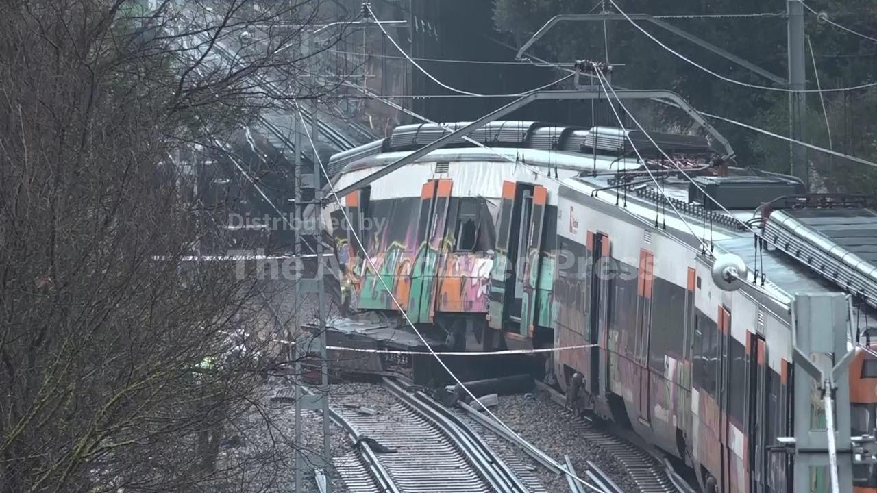 Barcelona commuter rail crash disrupts service days after deadly Spanish train collision