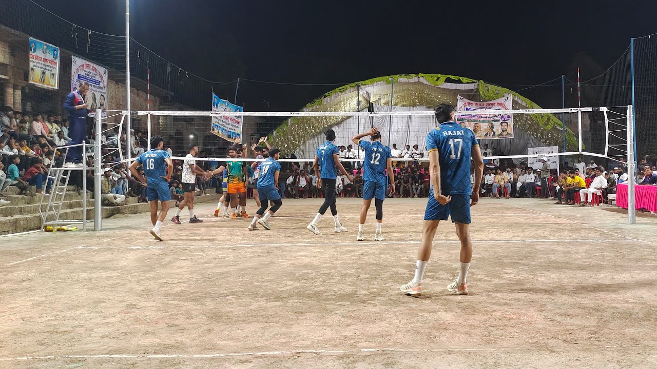 BLW Varansi Vs Sultanpur Volleyball match live from Amethi
