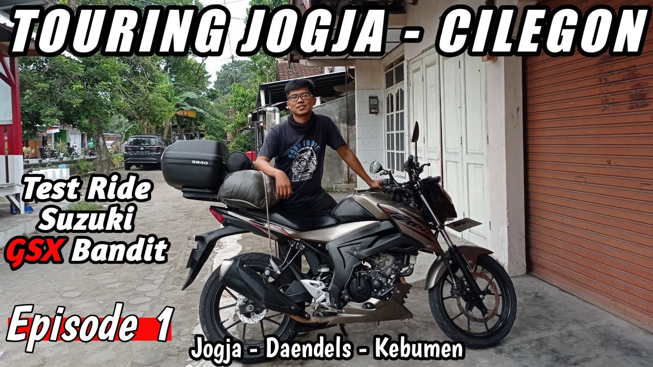 [Ep.1] Solo Touring naik Suzuki GSX Bandit 150 | Test Ride perdana pengganti GSX-R 150